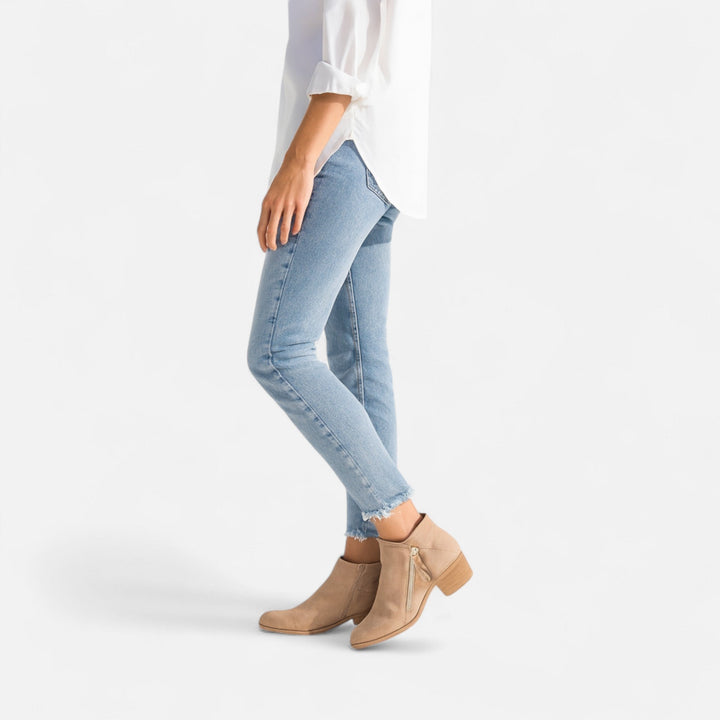 Women's Orthopedic Leather Boots – Arch Support & Style