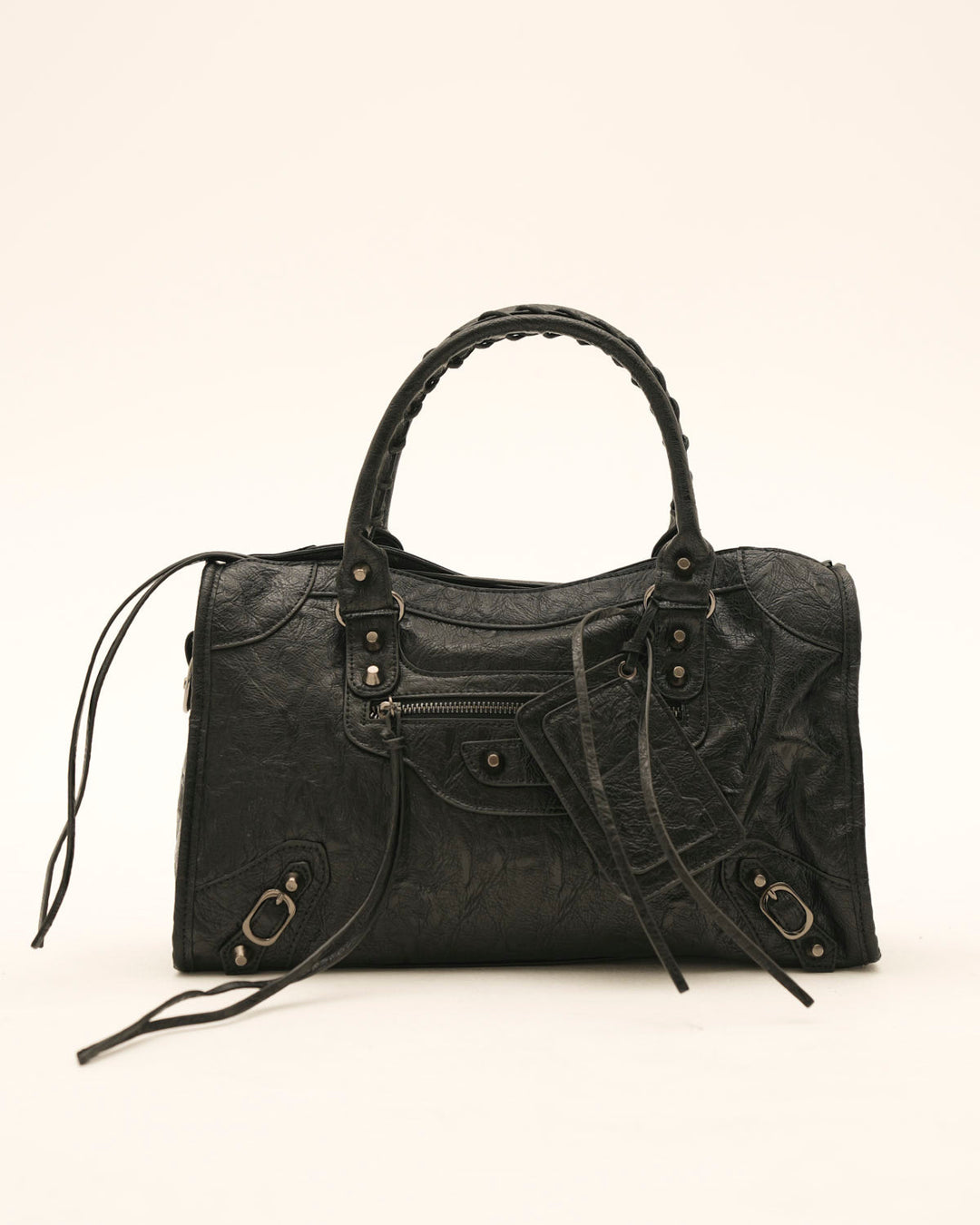 Women's Leather Tote Bag – Spacious Zip Closure Design
