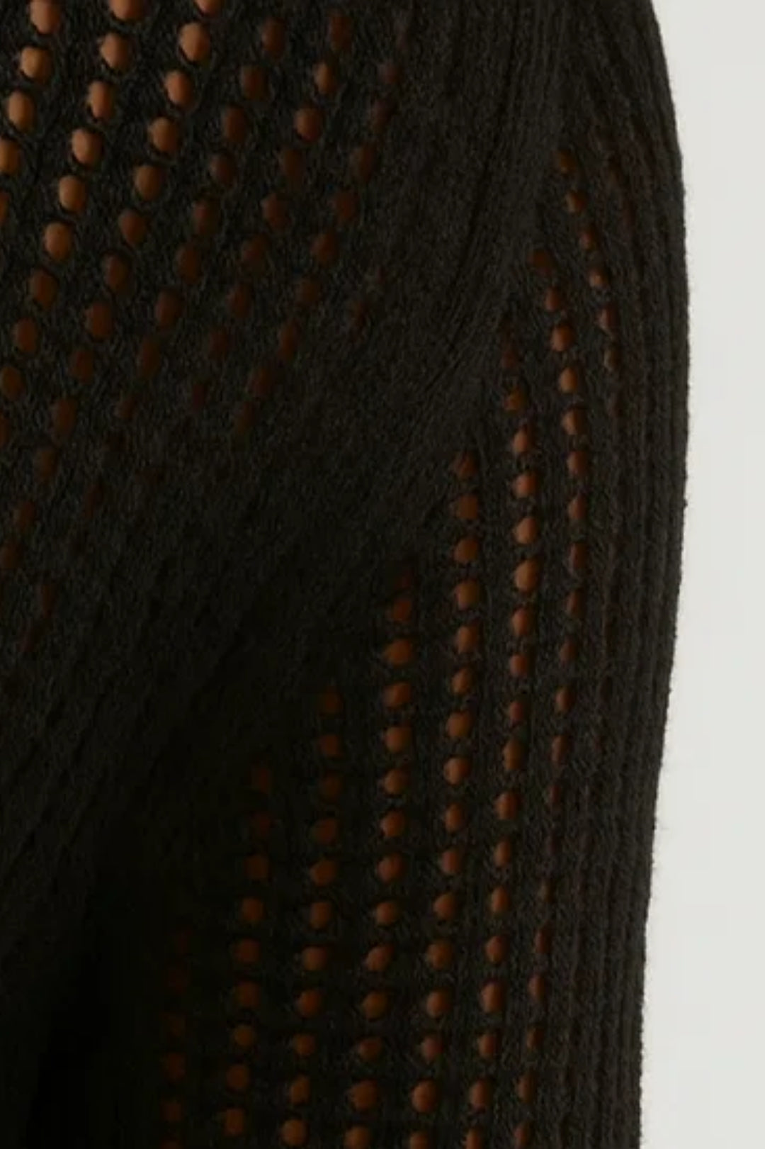 Long Sleeve Knit Midi Dress – Fitted Ribbed Silhouette