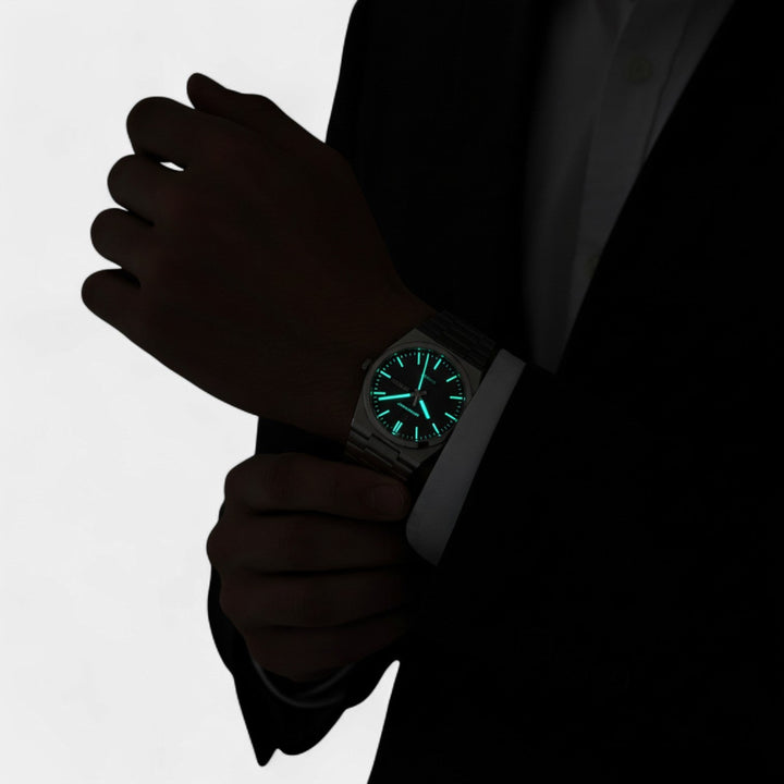Men's Ultra-Thin Stainless Steel Quartz Watch – 41mm