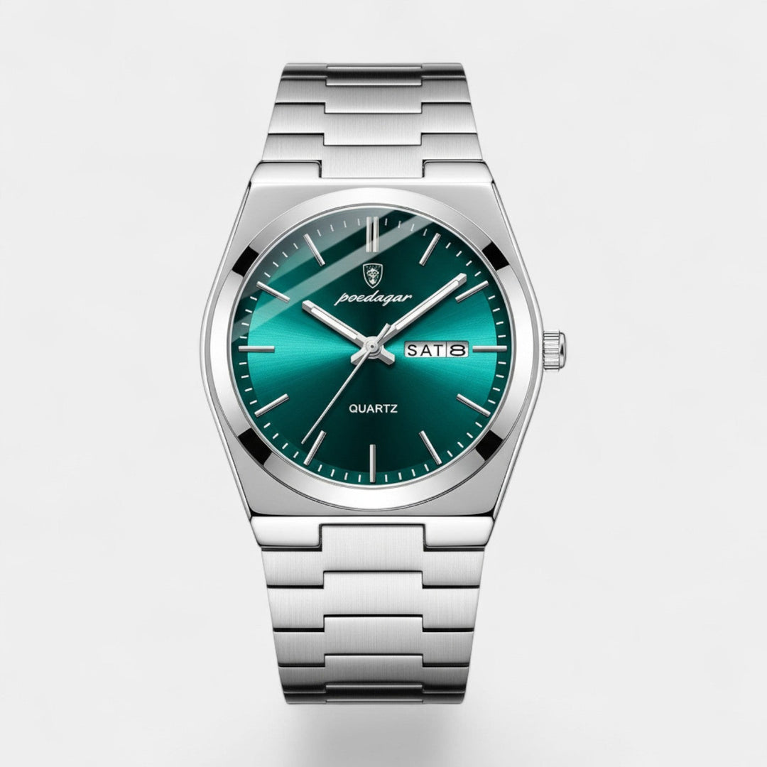 Men's Ultra-Thin Stainless Steel Quartz Watch – 41mm