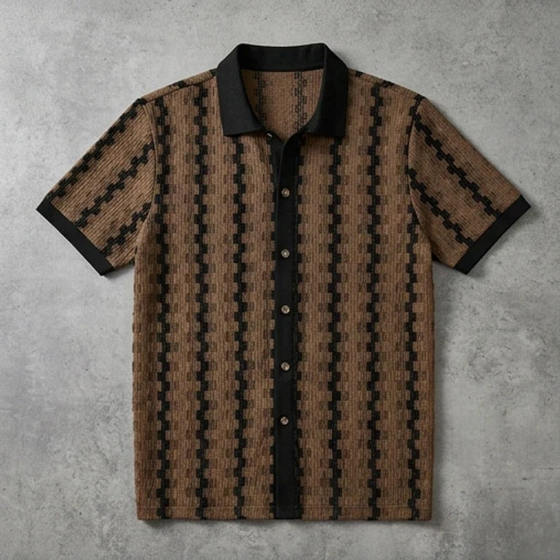 Men's Button-Down Casual Shirt – Relaxed Fit & Classic Style