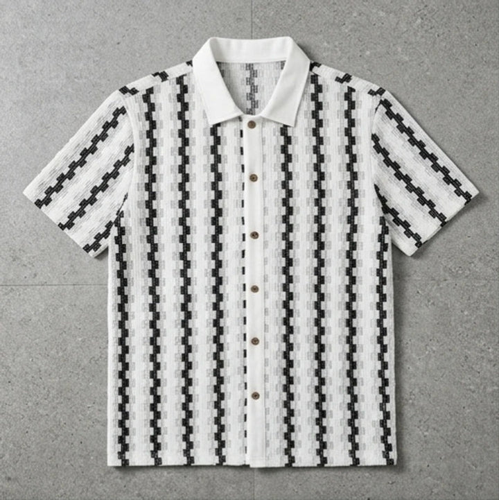 Men's Button-Down Casual Shirt – Relaxed Fit & Classic Style