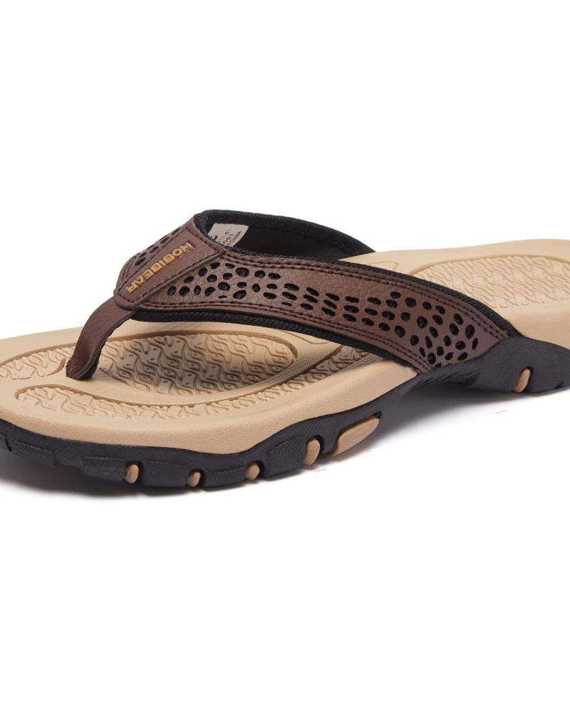 Men's Flip Flops – Arch Support & Anti-Slip Cushioned EVA Sole