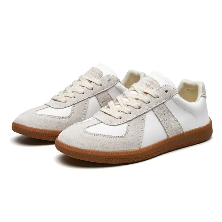 Men's Lace-Up Sneakers – Non-Slip Grip & Cushioned Insole