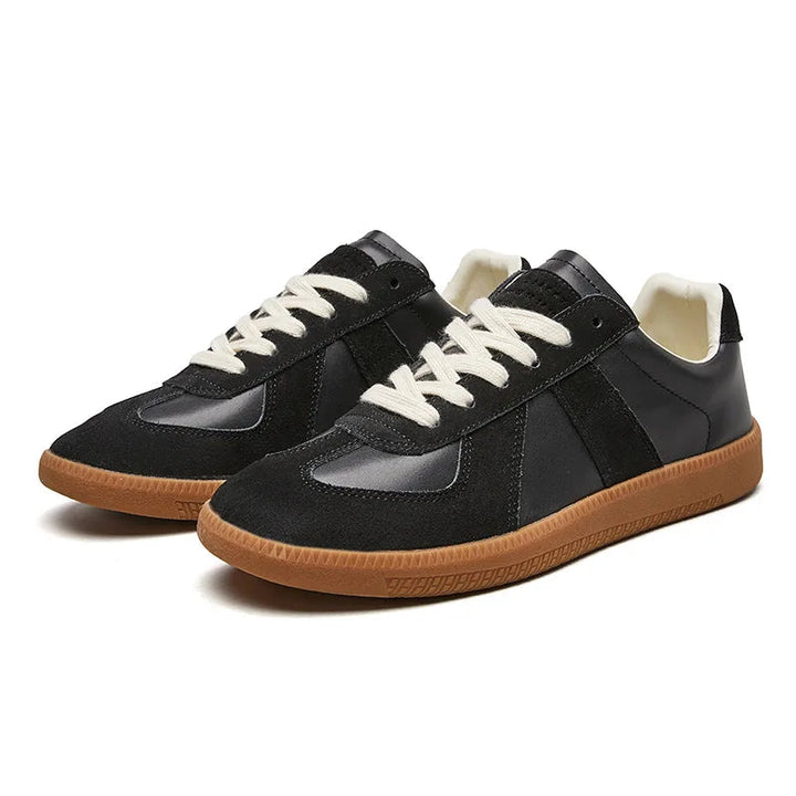 Men's Lace-Up Sneakers – Non-Slip Grip & Cushioned Insole