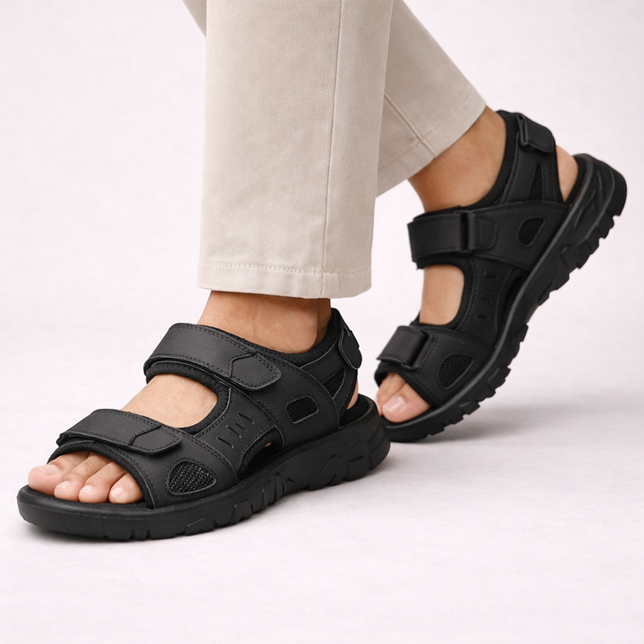 Men's Adjustable Strap Orthopedic Walking Sandals