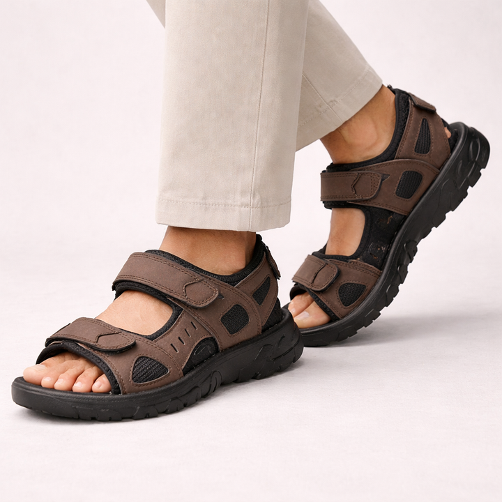 Men's Adjustable Strap Orthopedic Walking Sandals