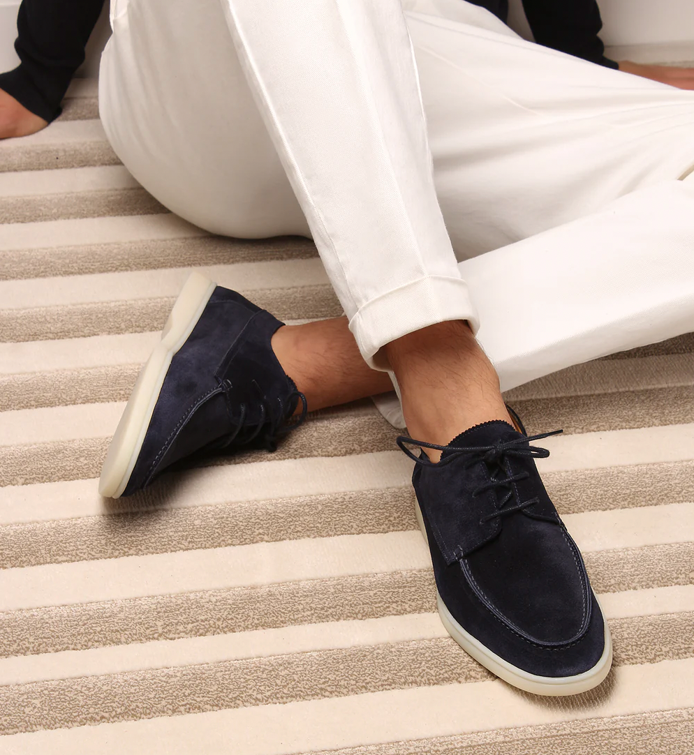 Men's Classic Loafer Dress Shoes – Cushioned Insole Durable Premium