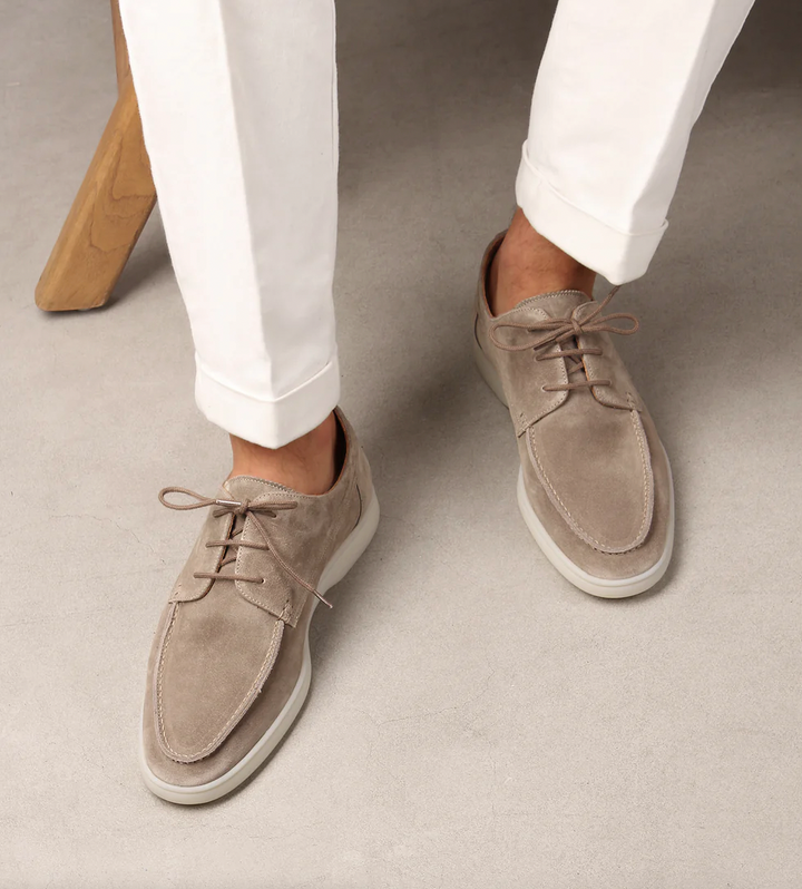 Men's Classic Loafer Dress Shoes – Cushioned Insole Durable Premium