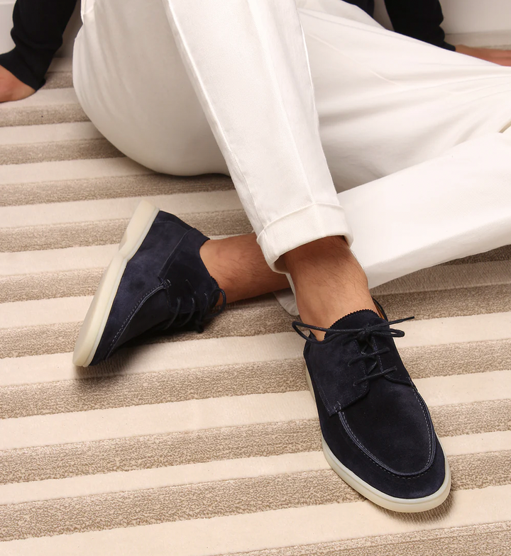 Men's Classic Loafer Dress Shoes – Cushioned Insole Durable Premium