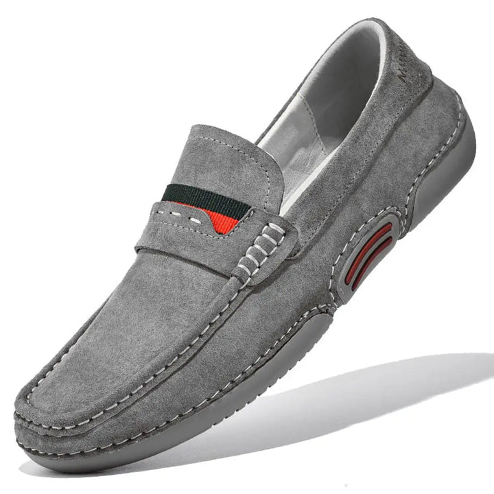 Men's Penny Loafers – Suede Moccasin Driving Slip-On