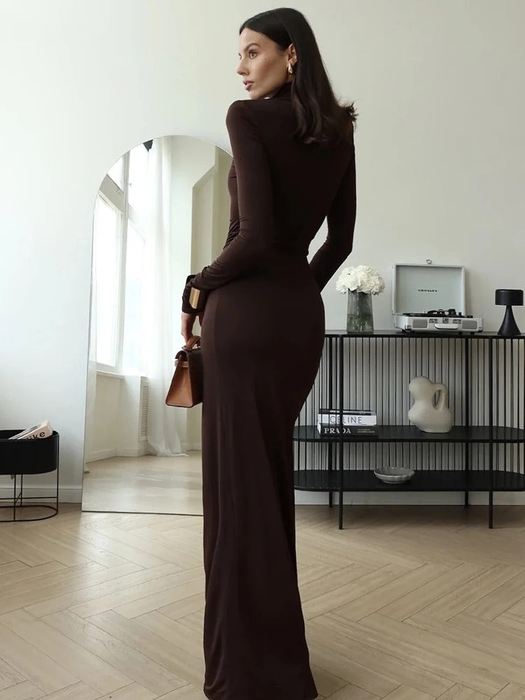 Bodycon Sheath Dress Stretch-Knit Sleeveless – Sculpted Silhouette