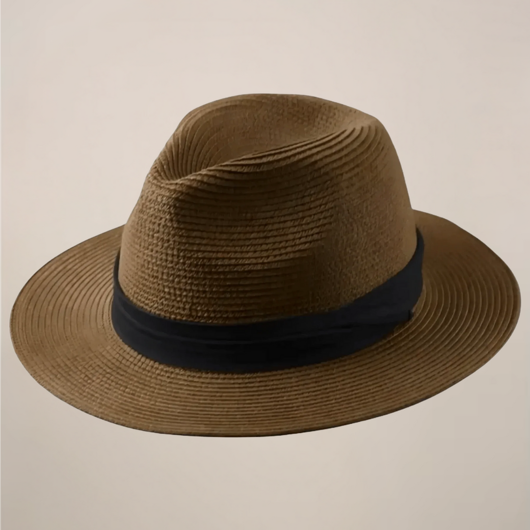 Men's Panama Hat Wide Brim – Structured Crown Artisan Handmade Style