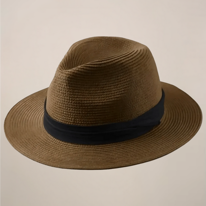 Men's Panama Hat Wide Brim – Structured Crown Artisan Handmade Style