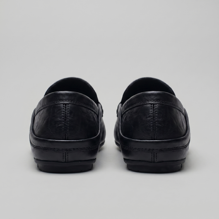Men's Loafer – Leather Travel Shoe with Fold-Down Heel