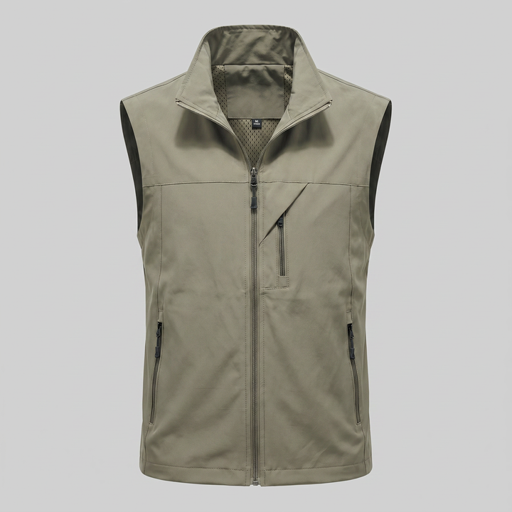 Men's Utility Vest – Lightweight Multi-Pocket Layering Gilet