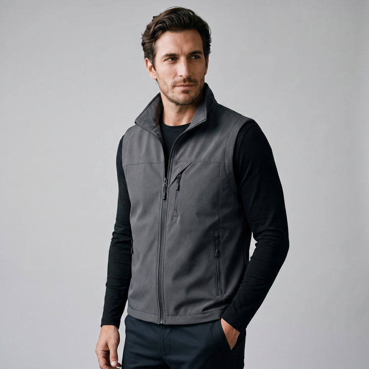 Men's Utility Vest – Lightweight Multi-Pocket Layering Gilet