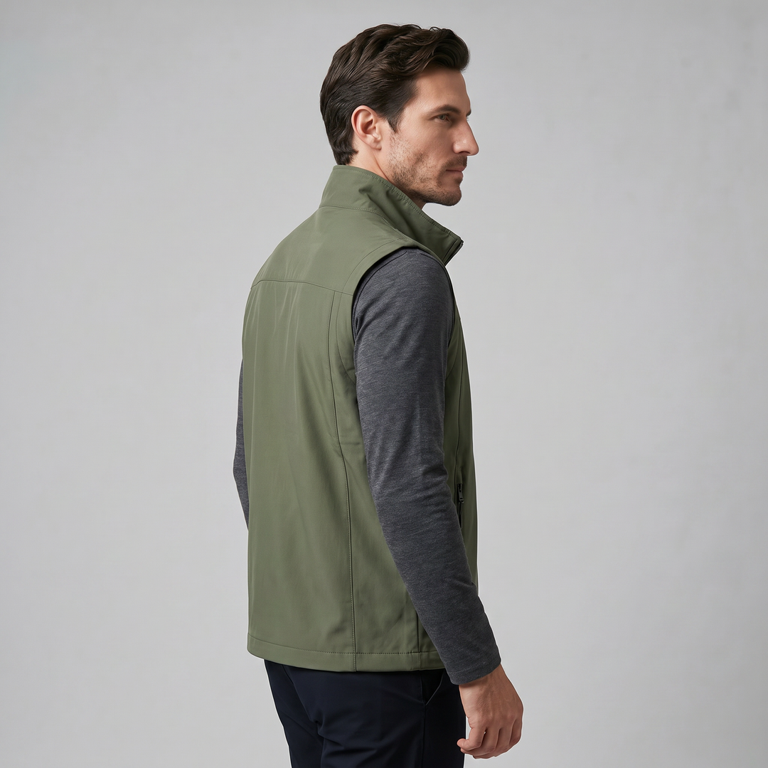 Men's Utility Vest – Lightweight Multi-Pocket Layering Gilet