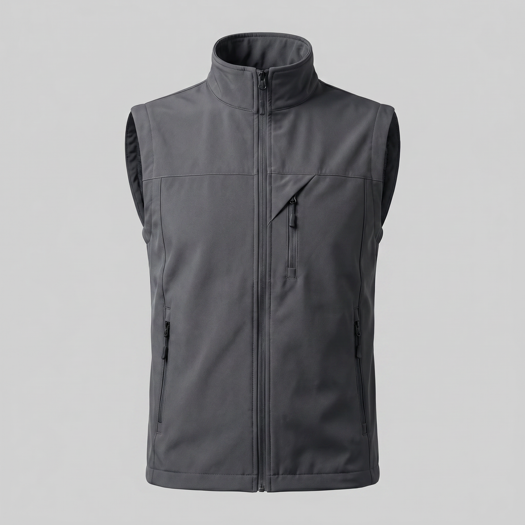 Men's Utility Vest – Lightweight Multi-Pocket Layering Gilet