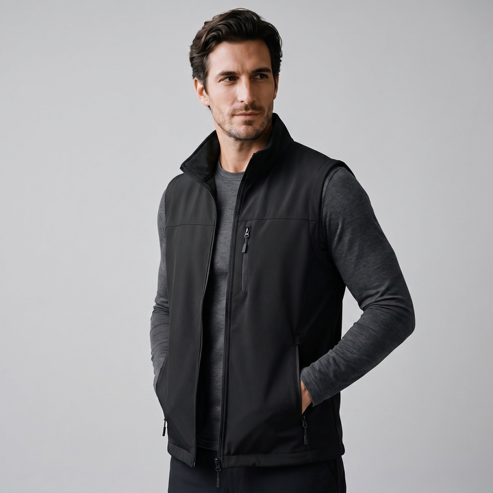 Men's Utility Vest – Lightweight Multi-Pocket Layering Gilet