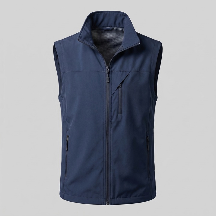 Men's Utility Vest – Lightweight Multi-Pocket Layering Gilet