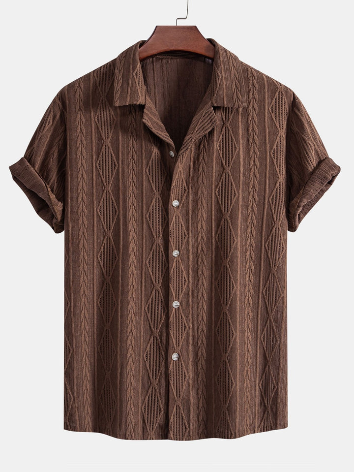 Men's Two Piece Set – Resort Shirt & Relaxed Trousers