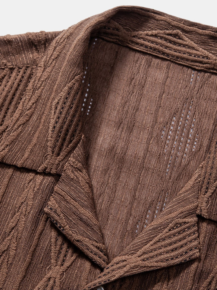 Men's Two Piece Set – Resort Shirt & Relaxed Trousers