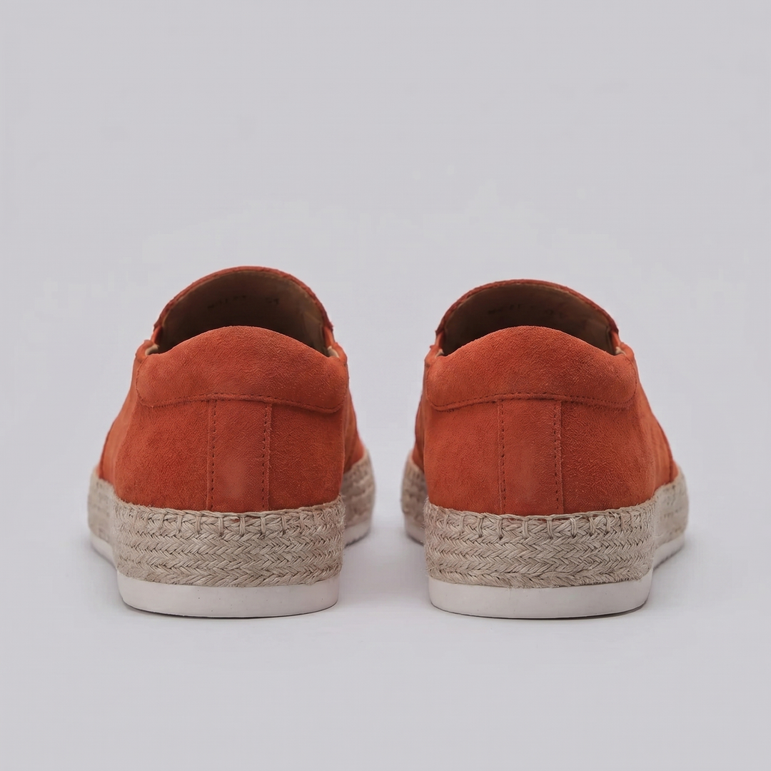 Men's Suede Slip-On Loafers – Leather Insole Comfort
