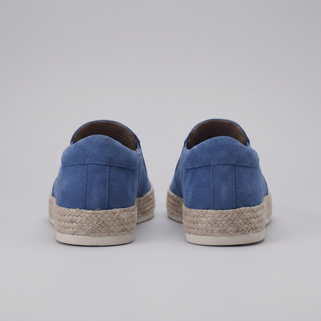 Men's Suede Slip-On Loafers – Leather Insole Comfort