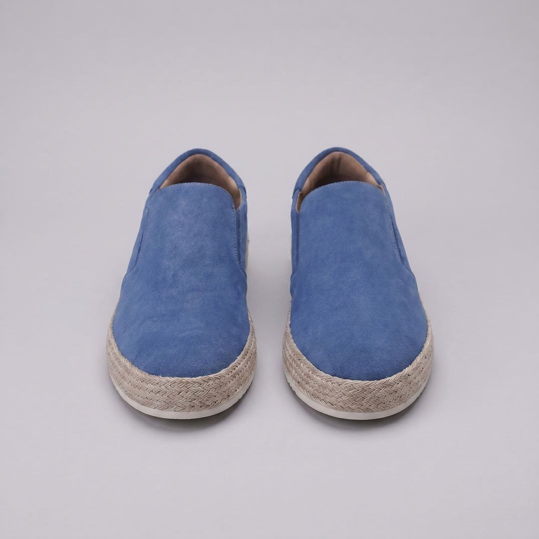 Men's Suede Slip-On Loafers – Leather Insole Comfort
