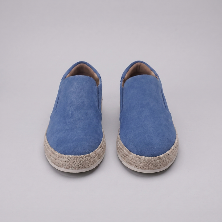 Men's Suede Slip-On Loafers – Leather Insole Comfort