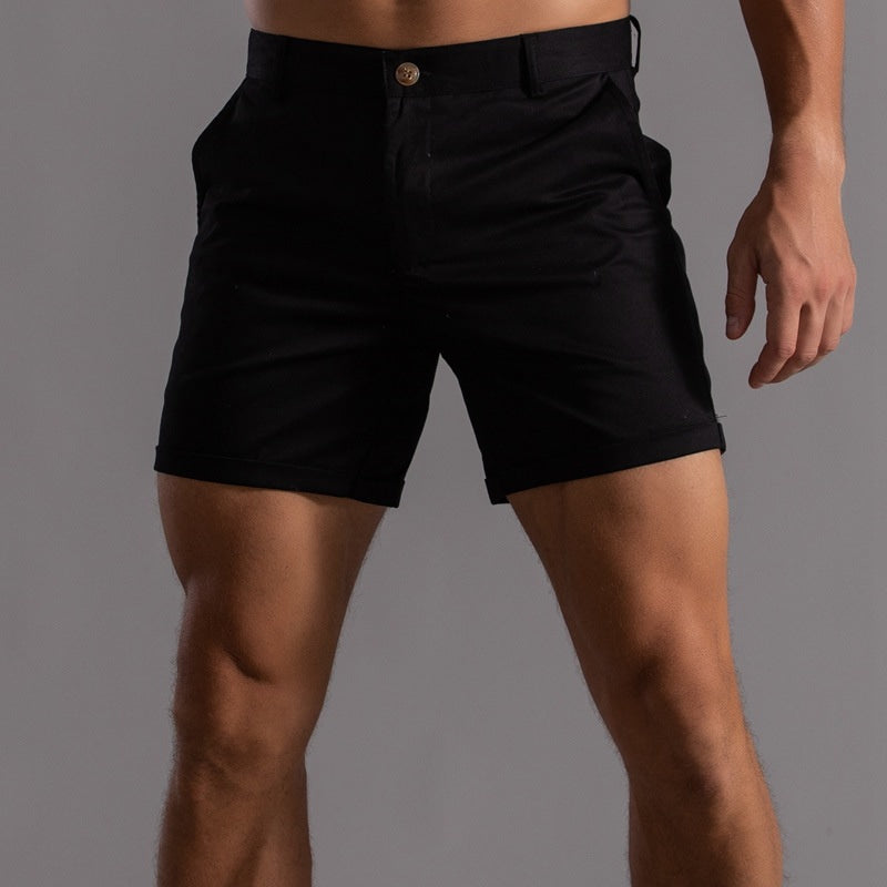 Men's Chino Shorts – Tailored Fit, Smart Casual Dress Shorts