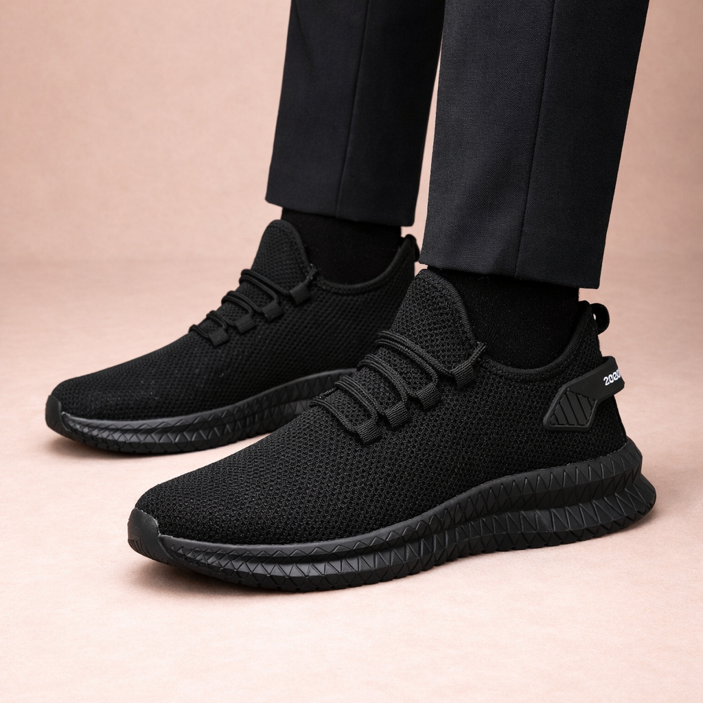 Men's Lightweight Knit Sneakers – Breathable Everyday Trainer