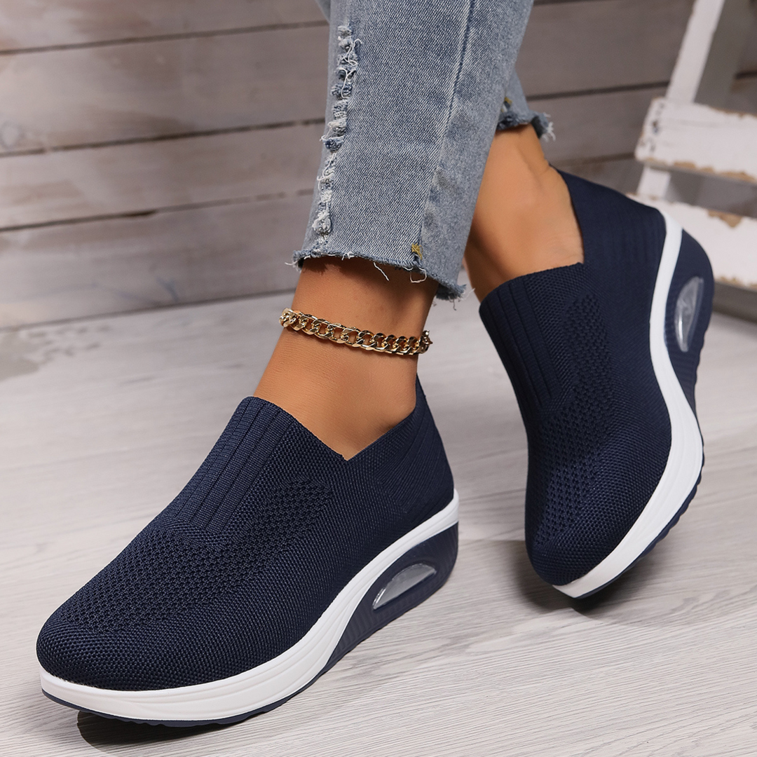 Women's Slip-On Orthopedic Comfort Shoes – Cushioned Arch Support
