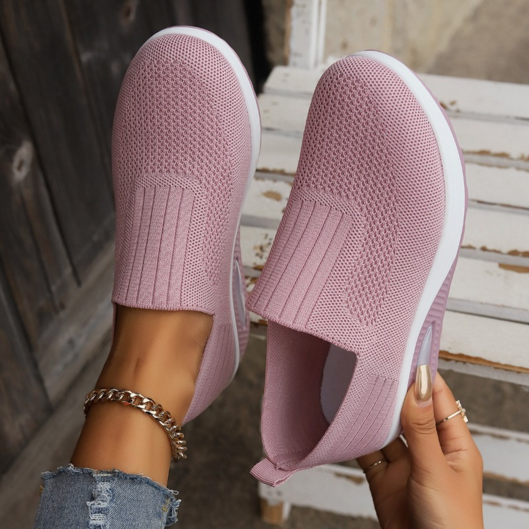 Women's Slip-On Orthopedic Comfort Shoes – Cushioned Arch Support