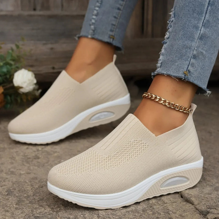 Women's Slip-On Orthopedic Comfort Shoes – Cushioned Arch Support