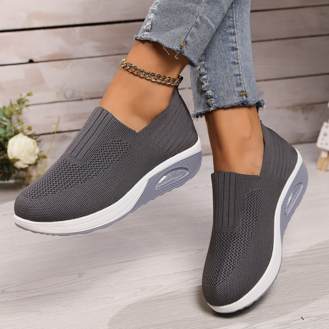 Women's Slip-On Orthopedic Comfort Shoes – Cushioned Arch Support