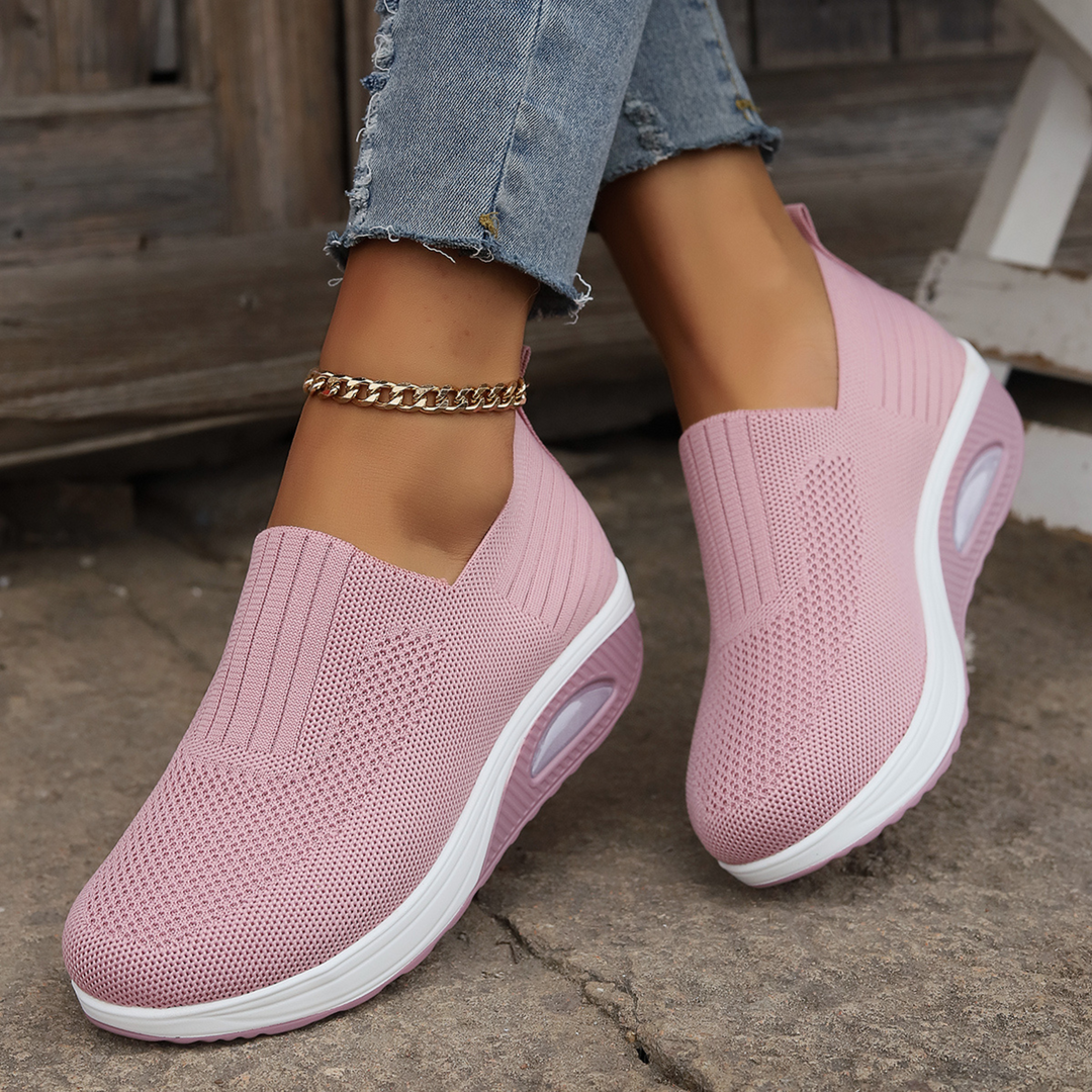 Women's Slip-On Orthopedic Comfort Shoes – Cushioned Arch Support