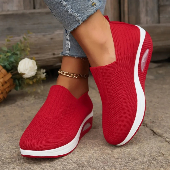 Women's Slip-On Orthopedic Comfort Shoes – Cushioned Arch Support