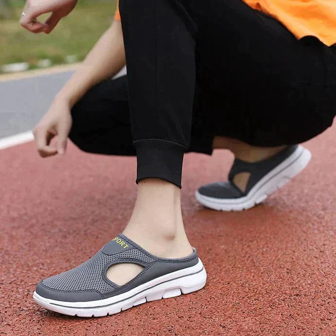 Mesh Slip-On Unisex Sneakers – Breathable Sport Comfort Sole