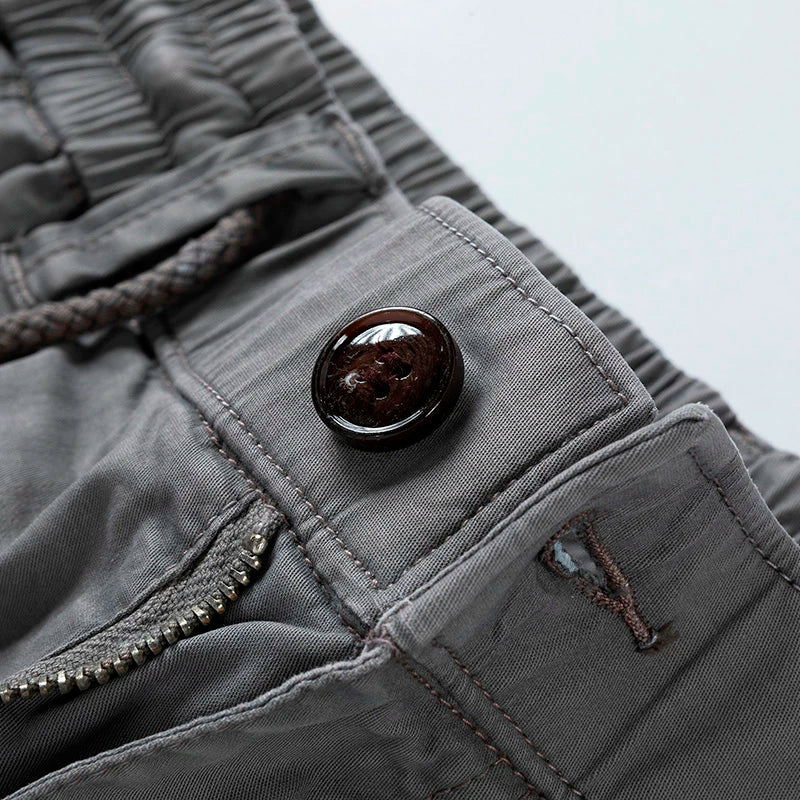 Men's Cotton Cargo Shorts – Relaxed Fit Multi-Pocket