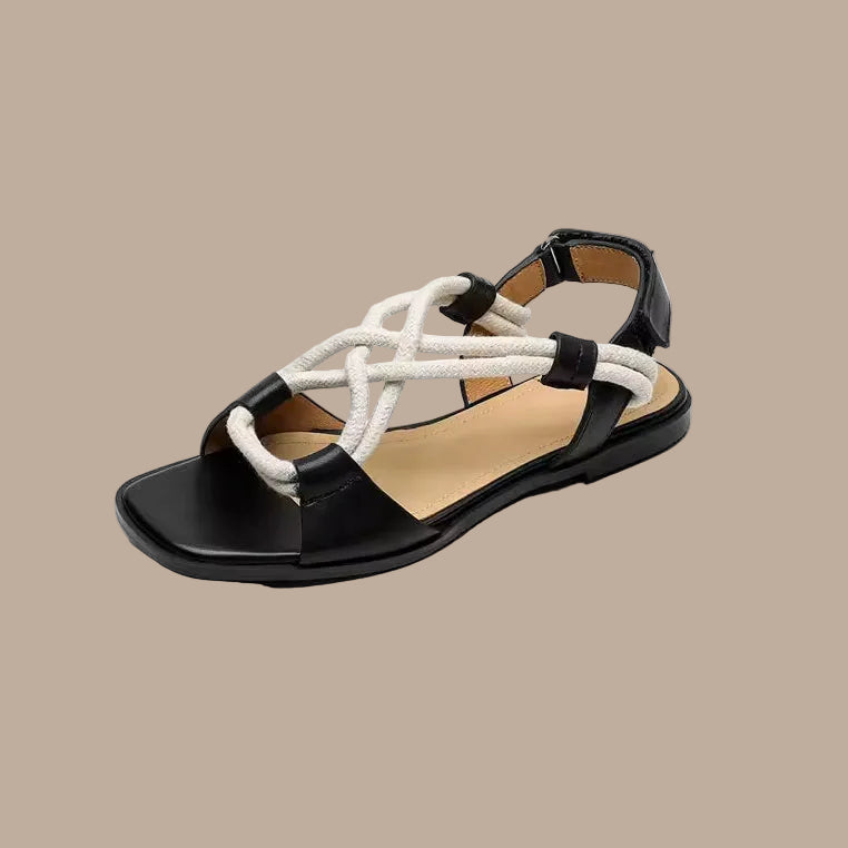 Women's Flat Sandals – Handcrafted Leather All-Day Comfort