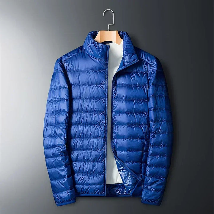 Lightweight Puffer Jacket for Men – Quilted Packable Travel Outerwear