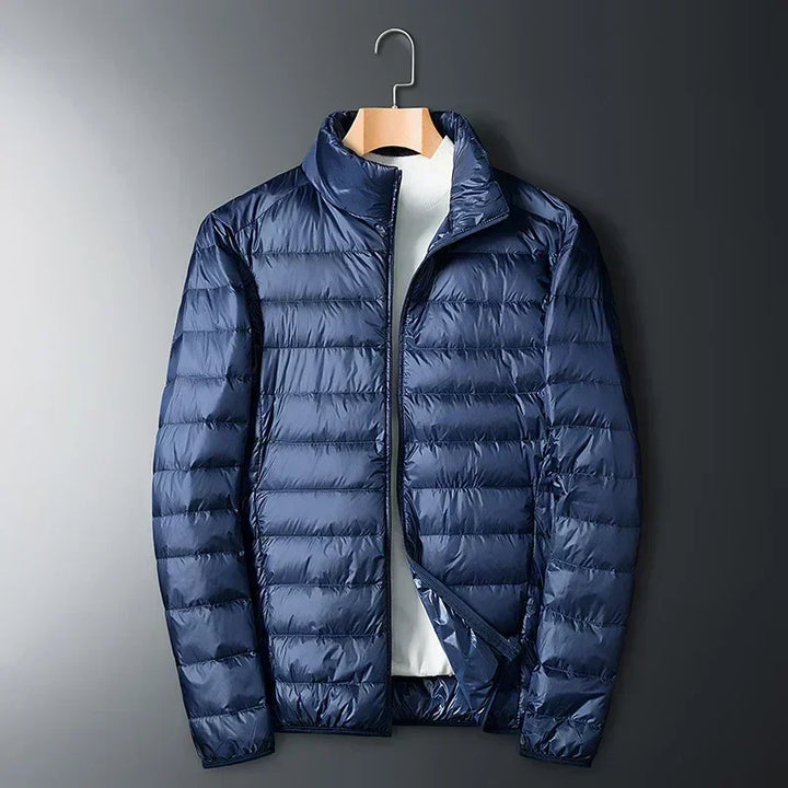 Lightweight Puffer Jacket for Men – Quilted Packable Travel Outerwear