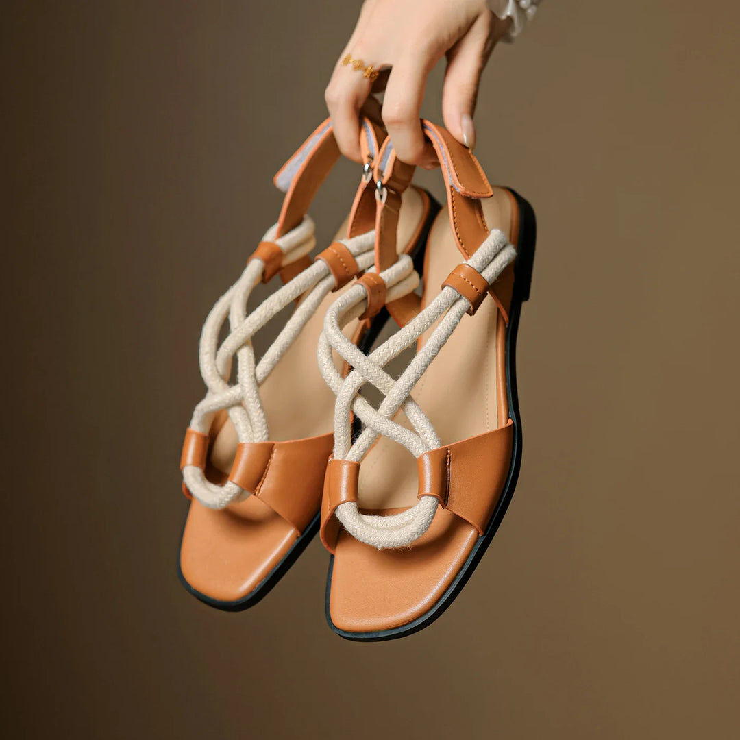 Women's Flat Sandals – Handcrafted Leather All-Day Comfort