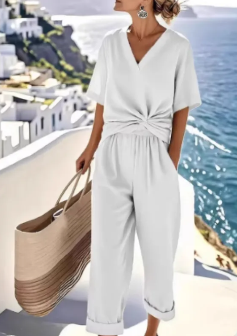 Wide Leg Wrap Jumpsuit – Women&