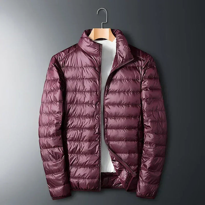 Lightweight Puffer Jacket for Men – Quilted Packable Travel Outerwear