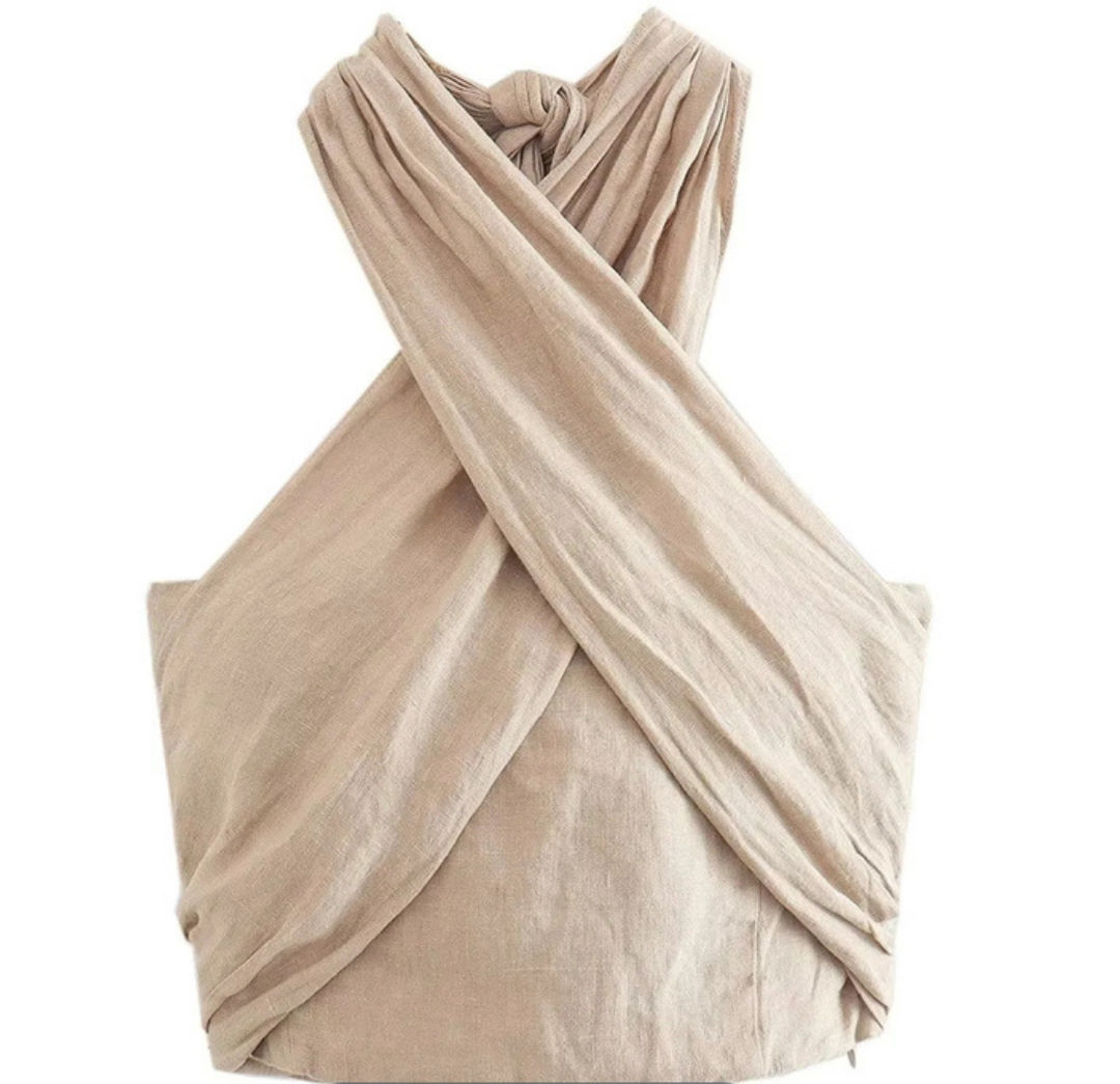 Halter Crop Top – Women&
