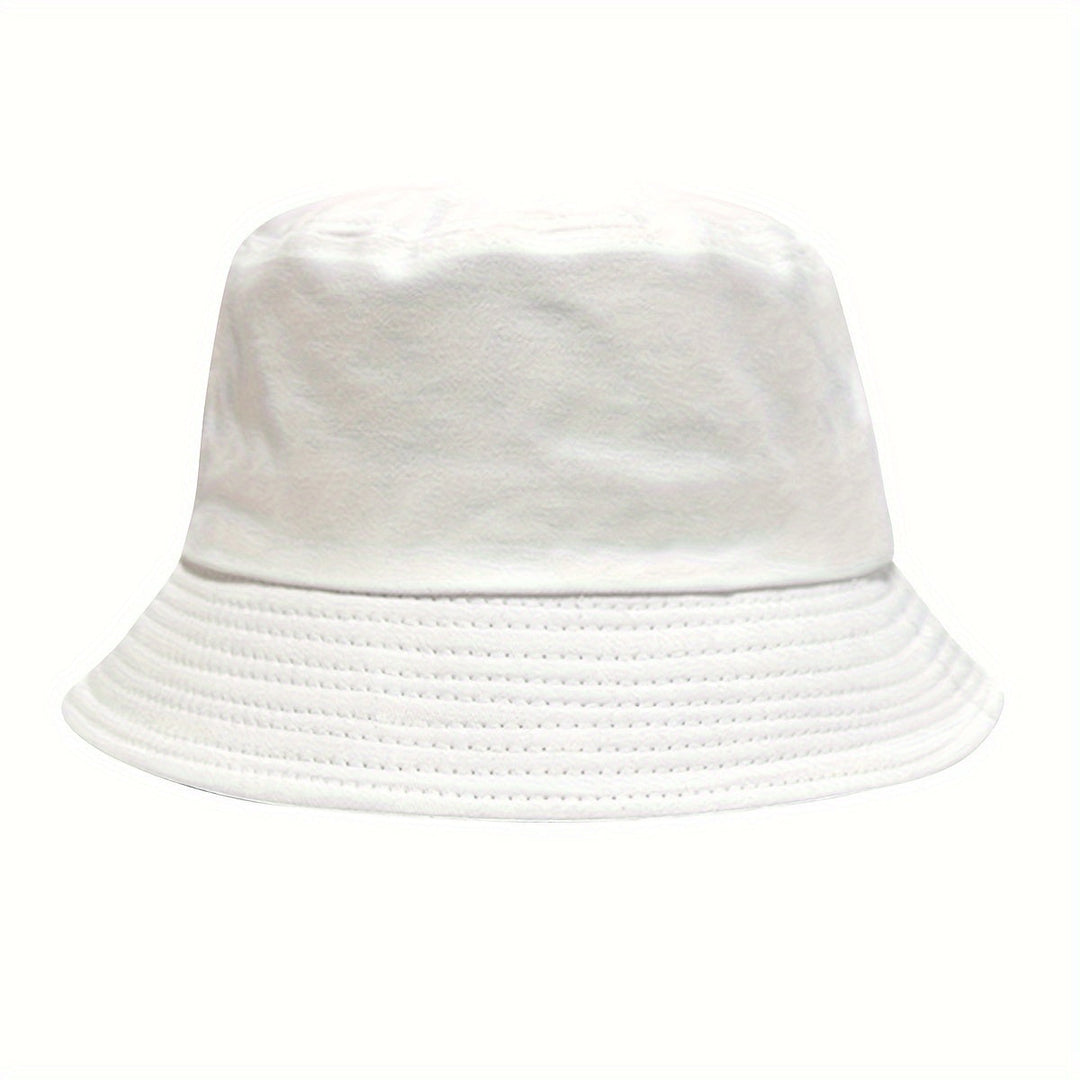 Bucket Hat – Unisex Rigid Brim Multi-Stitch Streetwear Style
